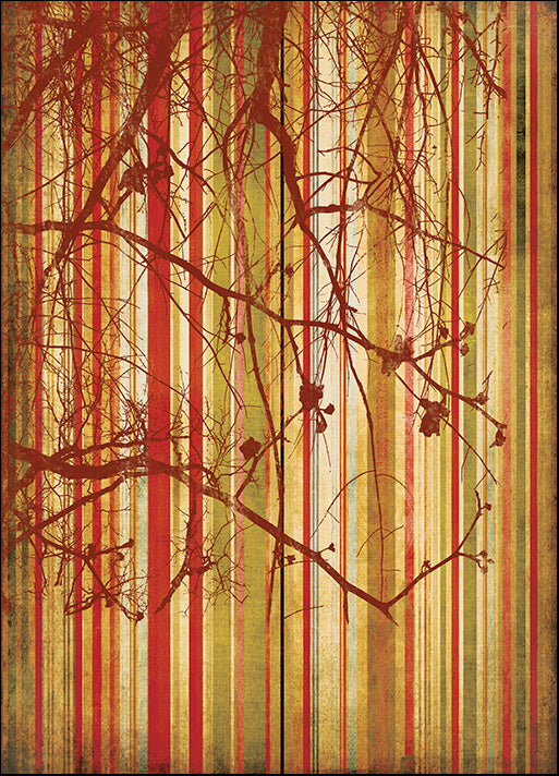 ERICLA92368 Auburn Stripe, by Erin Clark, available in multiple sizes