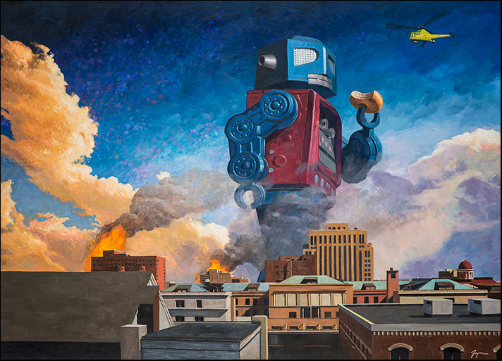 ERIJOY143442 Lunchtime, by Eric Joyner, available in multiple sizes