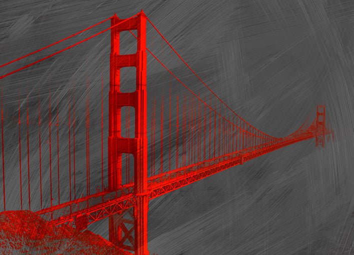 88929 Golden Gate, by GI artlab, available in multiple sizes
