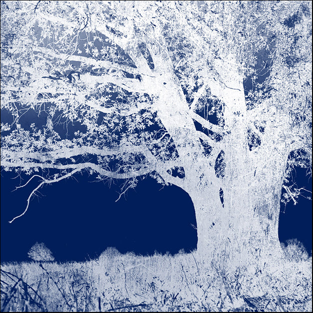 89048 Screened Tree J, by GI artlab, available in multiple sizes