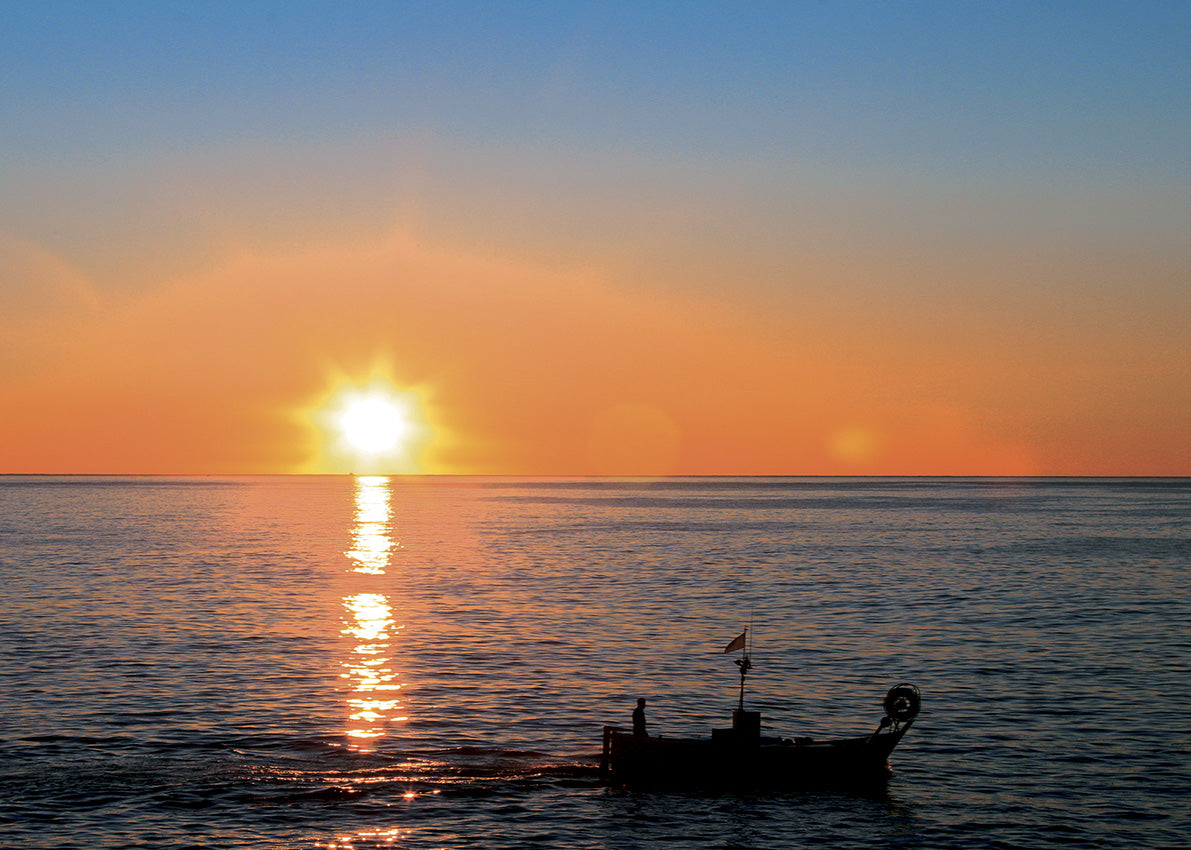 I0006 Sunset out at Sea, available in multiple sizes - Chamton