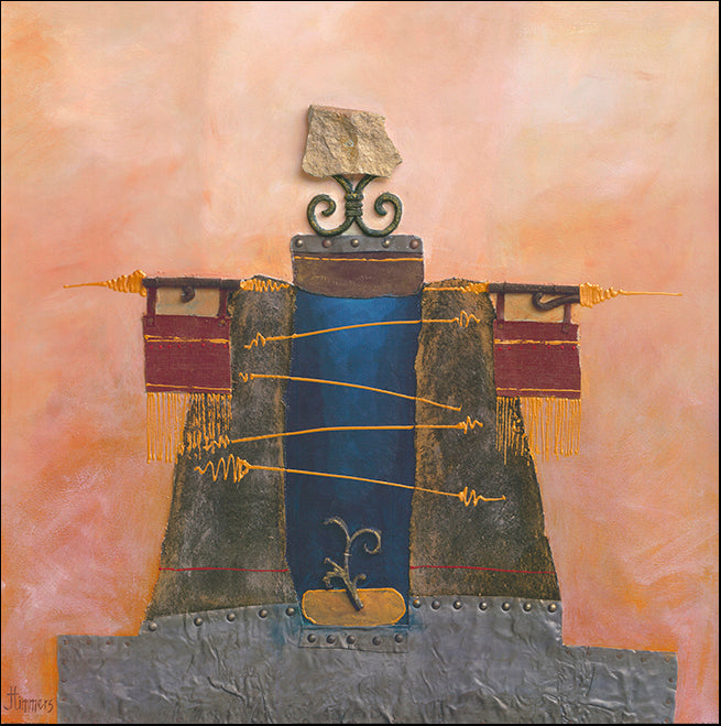 IG2510 Steen der Wijzen 2 by Johan Timmers 70x70cm on paper