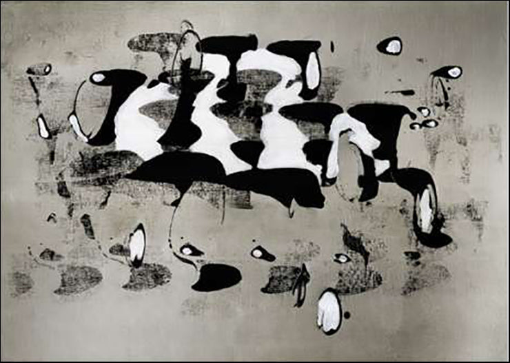 JEZ01-G Abstract B & W, available in multiple sizes