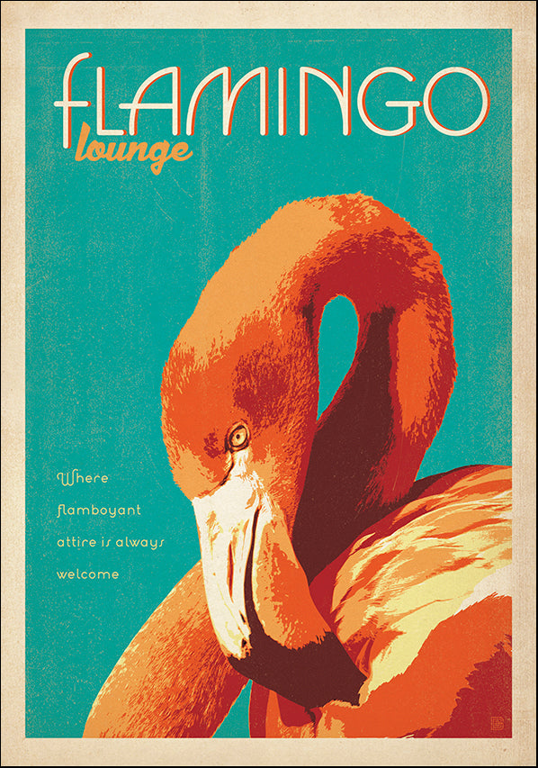 JOEAND116348 Flamingo Lounge, available in multiple sizes