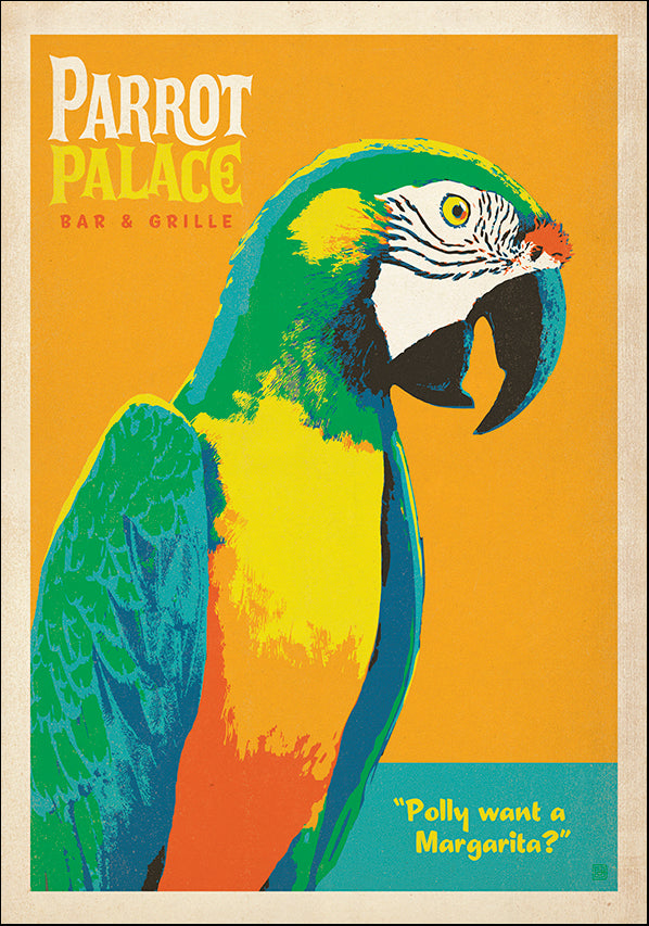 JOEAND116358 Parrot Palace Bar & Grille, available in multiple sizes
