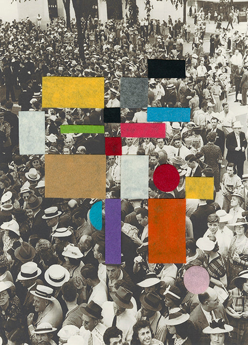 108663 Shaped Mob I, by Jones E, available in multiple sizes