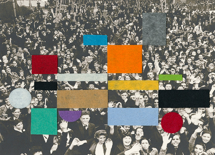 108664 Shaped Mob II, by Jones E, available in multiple sizes