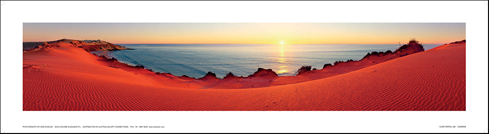 Ken Duncan KDMP006 Cape Peron 91x24cm paper - Chamton