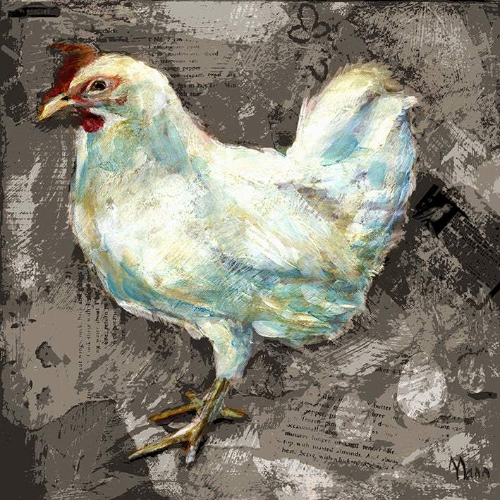 MAN-0007, Modern chicken, available in multiple sizes
