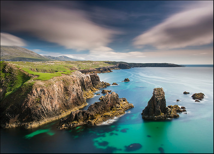 MICBLA141913 Cliffs of Mangersta, by Michael Blanchette Photography, available in multiple sizes