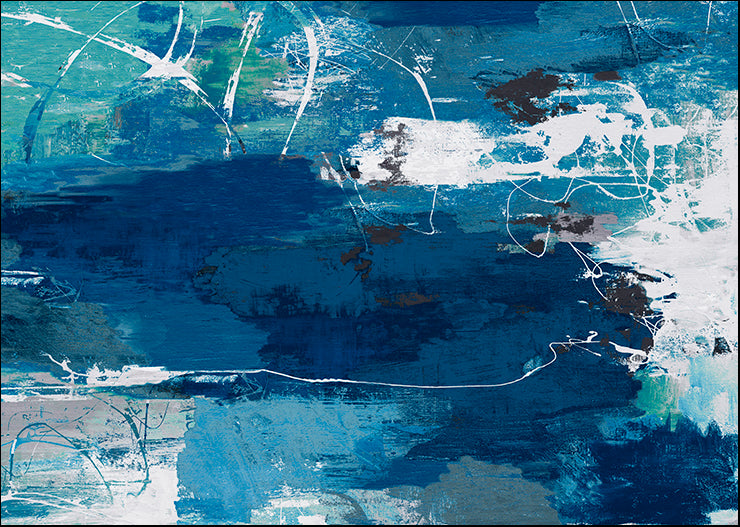 PG576-A Blue Abstractions, available in multiple sizes - Chamton