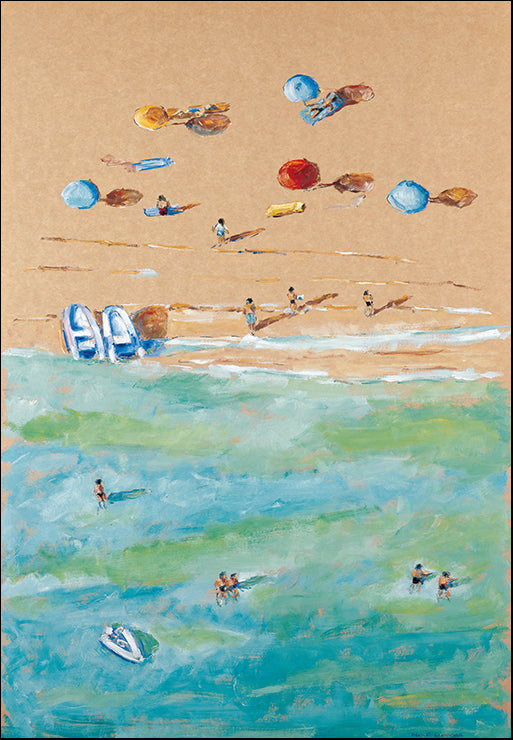 PLLO-107 Between Sea and Sand I by Adolf Llovera, available in multiple sizes