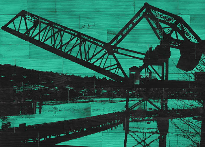 88135 Dock Crane Black, by Paperplate, available in multiple sizes