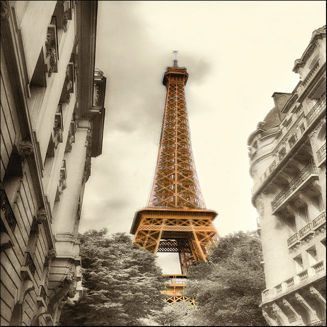 QPD-SQ-015_EiffelTower, To colour the Eiffel Tower , available in multiple sizes