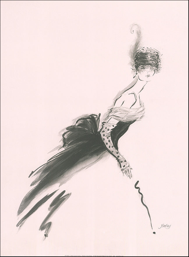 R SPT8534 Odette by Jane Hartley 45x61cm on paper - Chamton