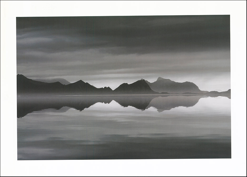 R SPT8551 Mirrored Silver Sea by Andreas Stridsberg 70x50cm on paper - Chamton