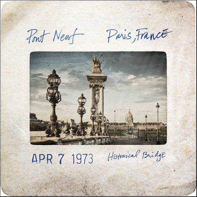 90557 Slide of Paris A, by THE Studio, available in multiple sizes