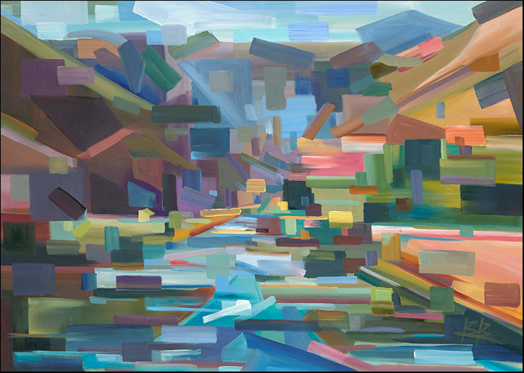 UBOR-135 Pieces of Yakima Canyon by Brooke Borcherding, available in multiple sizes