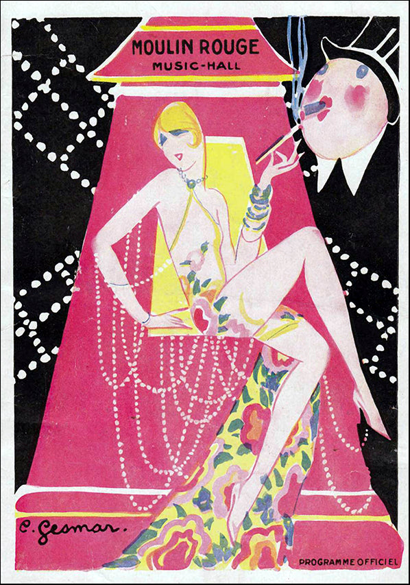 VINAPP115392 Moulin Rouge Music Hall, available in multiple sizes