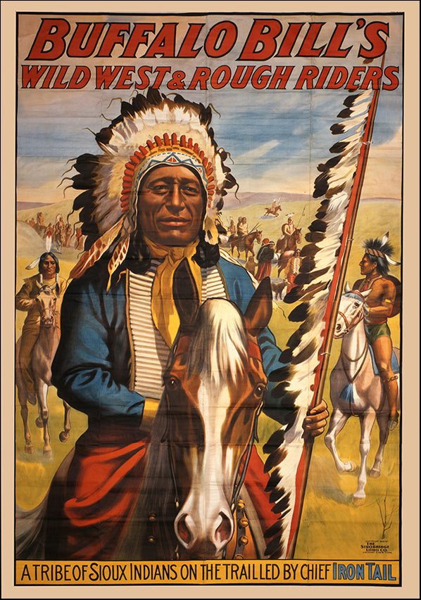 VINAPP116871 Buffalo Bill's Wild West Rough Riders, available in multiple sizes - Chamton