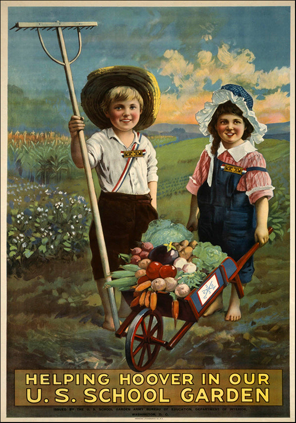 VINAPP122843 School Garden, available in multiple sizes - Chamton