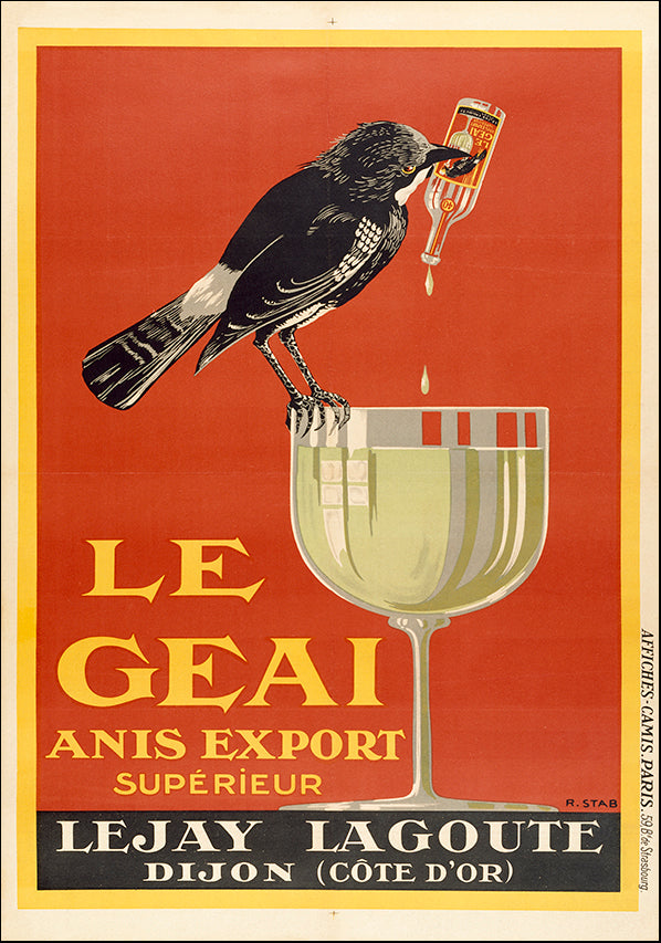 VINPOS37038 Le Geai, available in multiple sizes