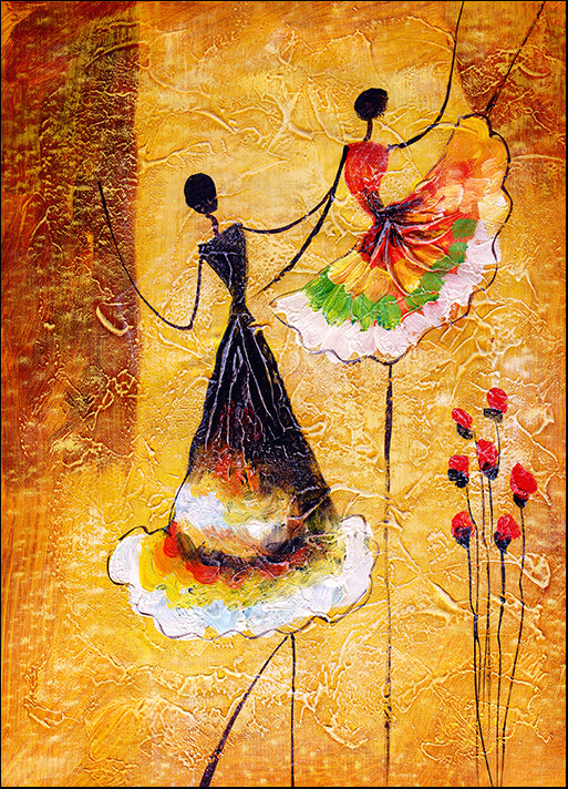 c94573966s Abstract spanish dancing, available in multiple sizes