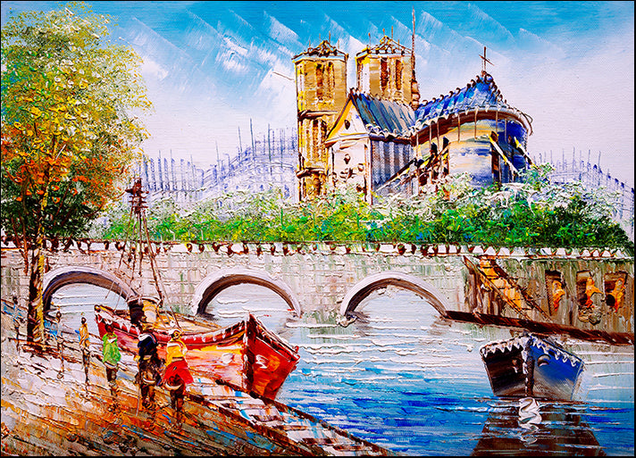 d00016632s Paris street scene, available in multiple sizes