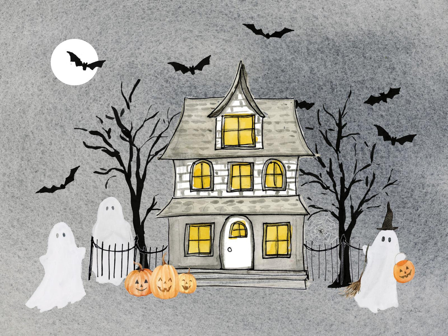 102557 WA Haunted House I, by Katrina Pete, available in multiple sizes - Chamton