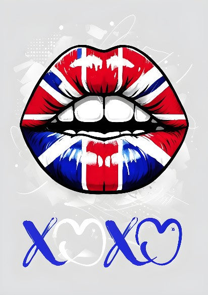 SL-LP-UK Brit Heart, available in multiple sizes