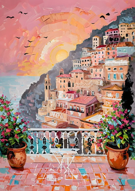 SL-POS Positano Dusk, available in multiple sizes - Chamton