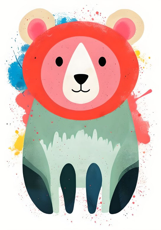 SL-SPL Splash Bear, available in multiple sizes - Chamton