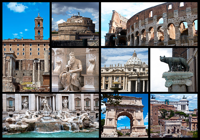 10323508 Rome Collage, available in multiple sizes