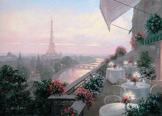 10562gg Dinner on Terrace, by Christa Kieffer, available in multiple sizes