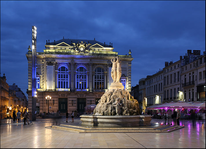 109889822 Montpellier France Place de la Comedie Opera square, available in multiple sizes