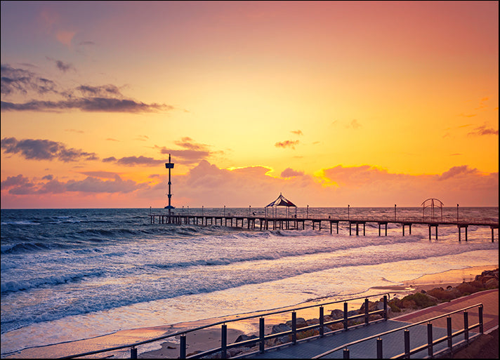 110972240 Jetty at Sunset, available in multiple sizes