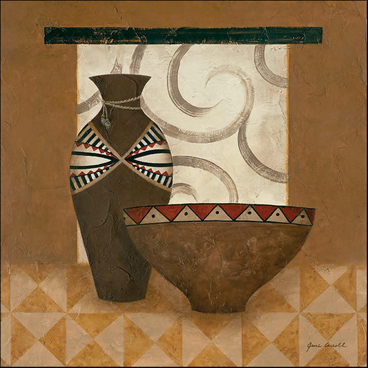 11865gg Earthen Vessel I, by Jane Carroll, available in multiple sizes