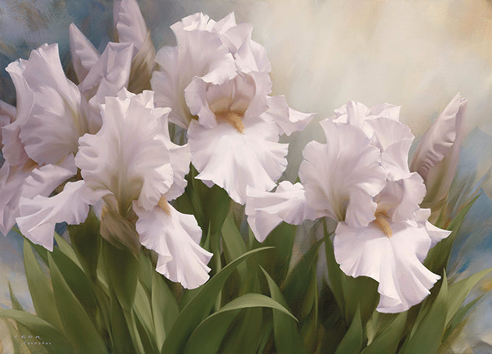 11918gg White Iris Elegance I, by Igor Levashov, available in multiple sizes
