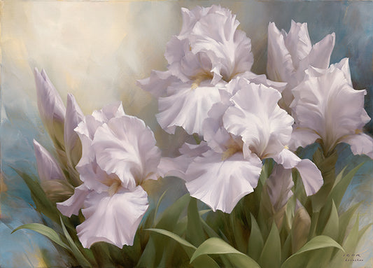 11919gg White Iris Elegance II, by Igor Levashov, available in multiple sizes