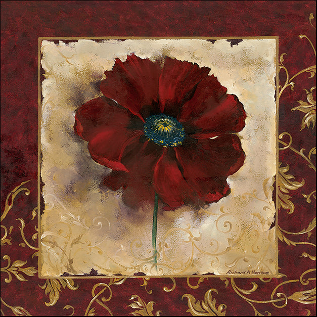 12132gg Poppy, by Richard Henson, available in multiple sizes