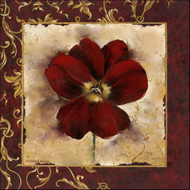 12134gg Pansy, by Richard Henson, available in multiple sizes