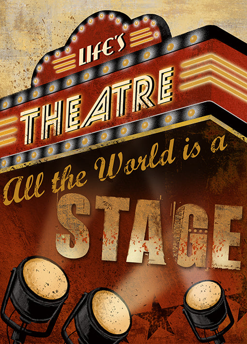 12520gg Life's Theatre, by Conrad Knutsen, available in multiple sizes