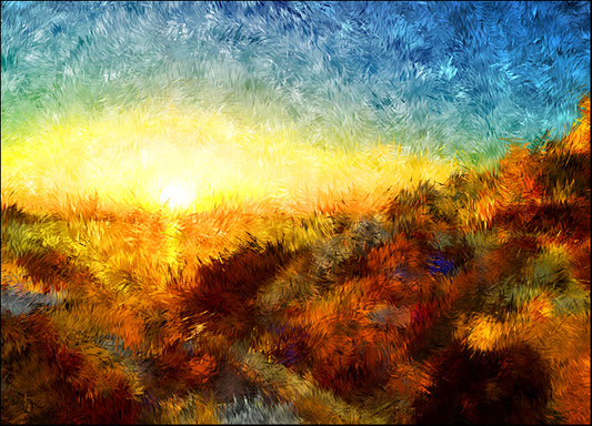 125656136 sunset in greece, available in multiple sizes