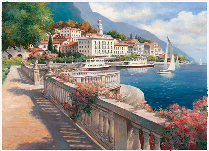 12602gg Lago di Como I, by T.C. Chiu, available in multiple sizes