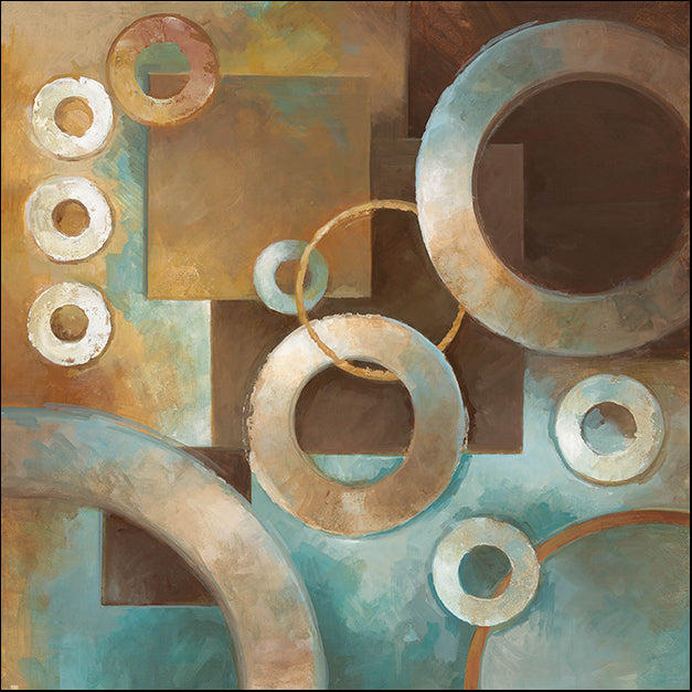 12743gg Circular Motion II, by Elaine Vollherbst-Lane, available in multiple sizes