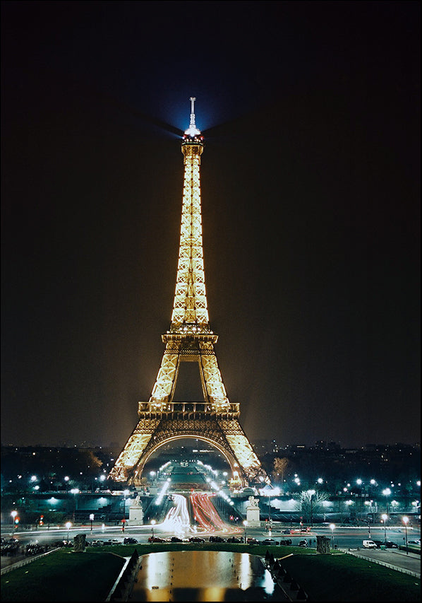 12744028 Eiffel Tower at night, available in multiple sizes - Chamton