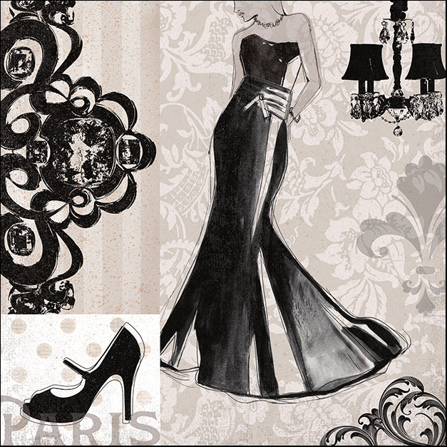 12821gg Little Black Dress, by Carol Robinson, available in multiple sizes