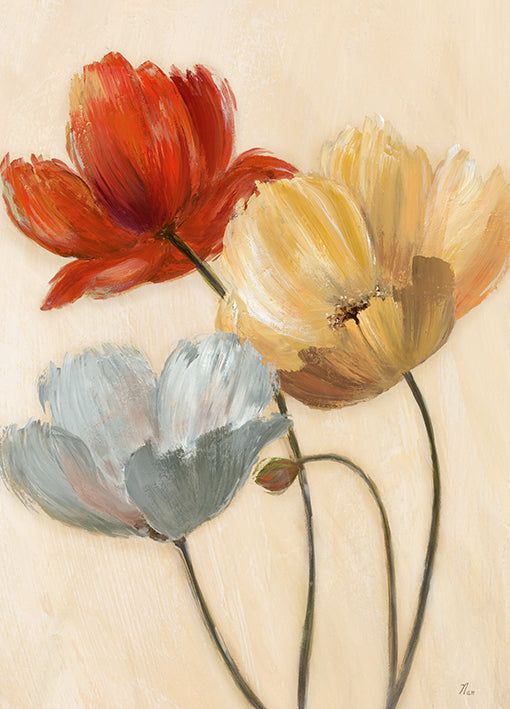 12960gg Poppy Palette II, by Nan, available in multiple sizes