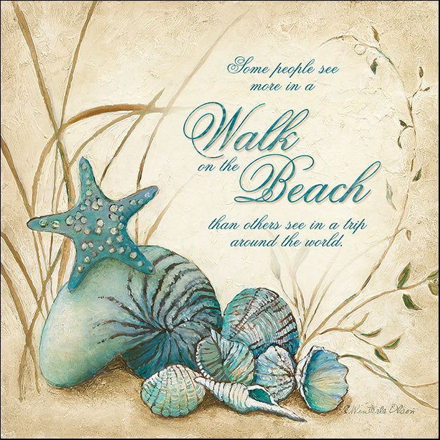 13109gg The Beach, by Charlene Olson, available in multiple sizes