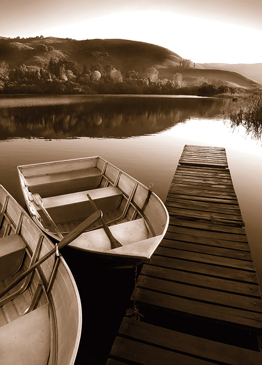 13204gg Row Boat Awaits, by Danita Delimont, available in multiple sizes